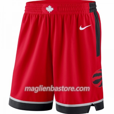 Toronto Raptors Uomo Pantaloncini Rosso Nike Swingman